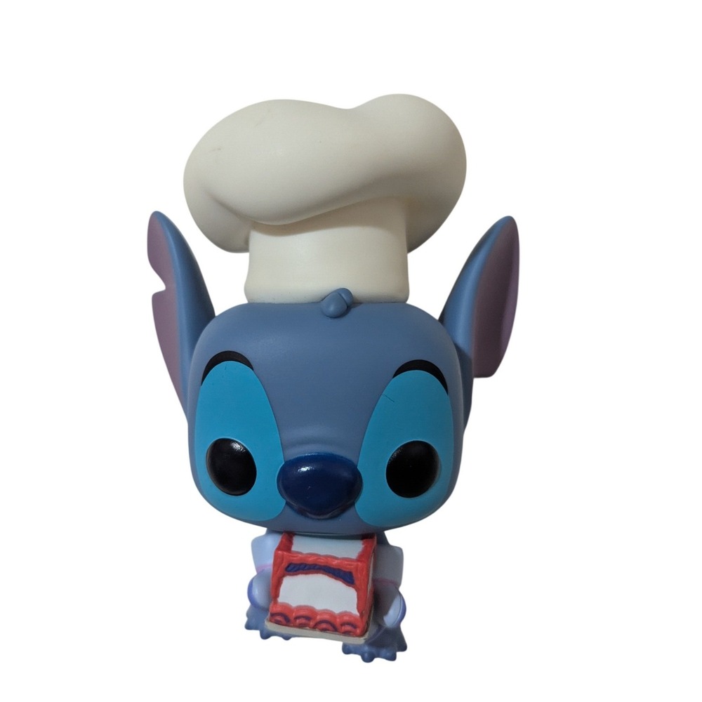 Funko Pop Disney Lilo & Stitch Chef Stitch Vinyl Figure 150 Blue White‎ Hat